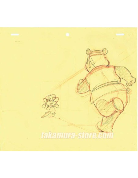 Bamboo Bear set of original sketches