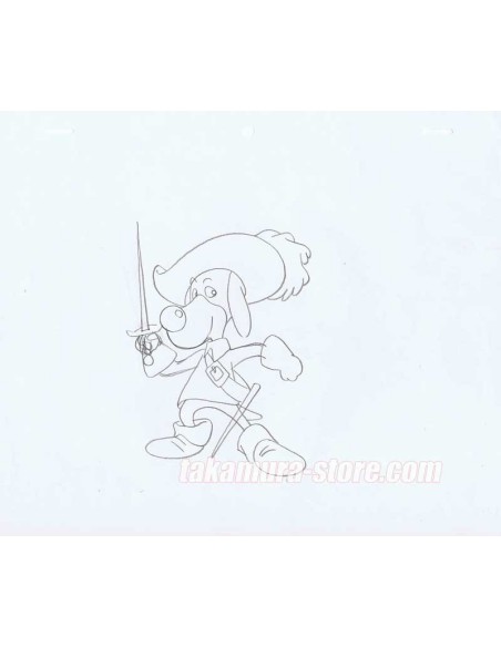 Les 3 mousquetaires HANKEN crayonné Les 3 mousquetaires HANKEN crayonné