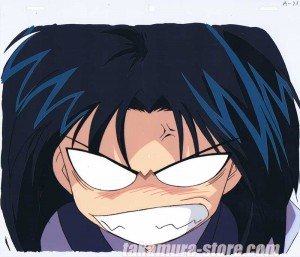 Kenshin anime cel