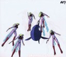 Space Cobra anime cel