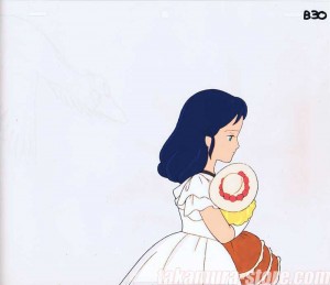 A Little Princess Sara anime cel