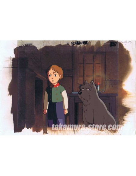 Dog of Flanders anime cel