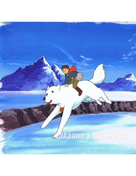 Belle and Sebastian anime cel