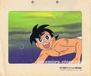 Tsurikichi Sampei Paul anime cel