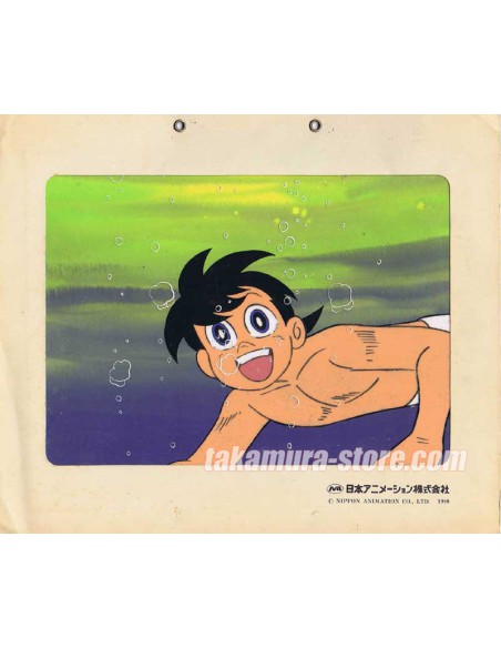 Tsurikichi Sampei Paul anime cel