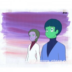 Maeterlinck's Blue Bird anime cel