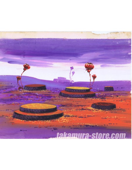 Maeterlinck's Blue Bird anime cel