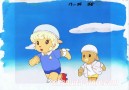 Mapple Town anime cel