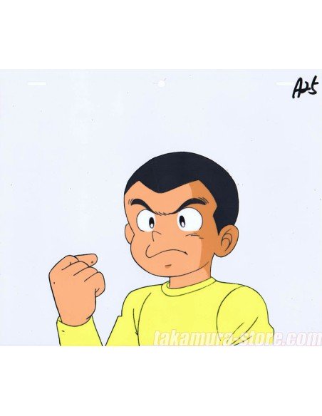 Captain Tsubasa anime cel