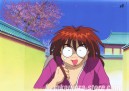 Kenshin anime cel