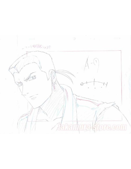 Wolf's Rain crayonné