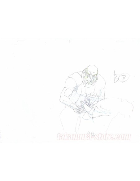 Cowboy Bebop crayonné original Cowboy Bebop crayonné original