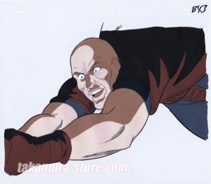 Space Cobra anime cel