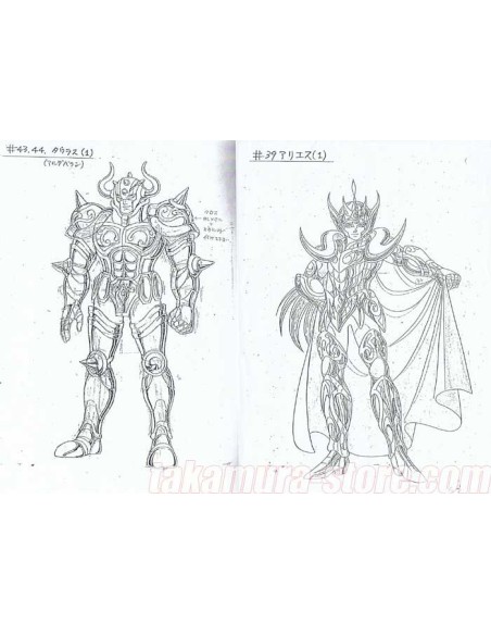 Setting Saint Seiya Chevaliers d'or