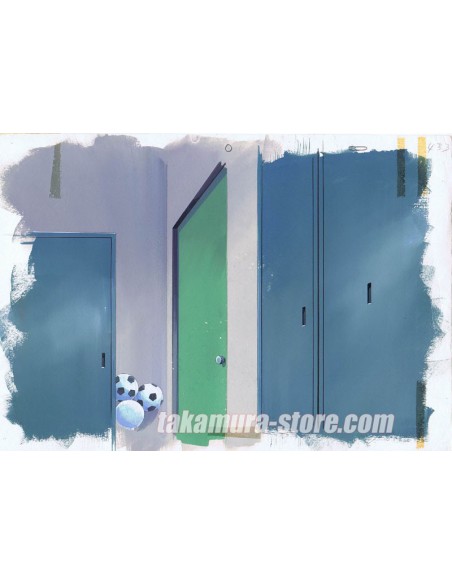 Moero Top Striker anime cel