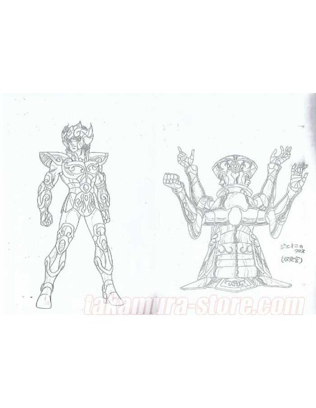 Setting Saint Seiya Chevaliers d'or