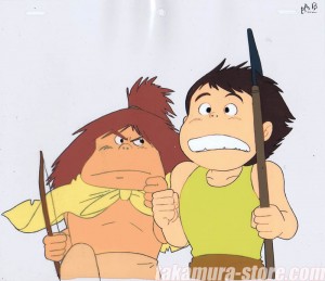 Conan Future Boy anime cel 