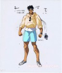 Fatal Fury Garou Densetsu model sheet anime cel