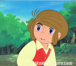 Treasure Island anime cel