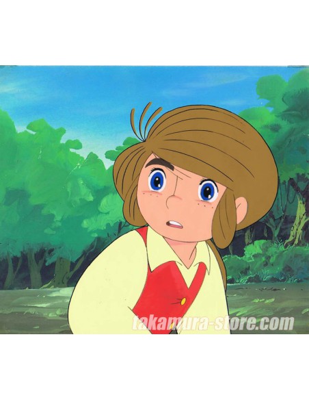 Treasure Island anime cel