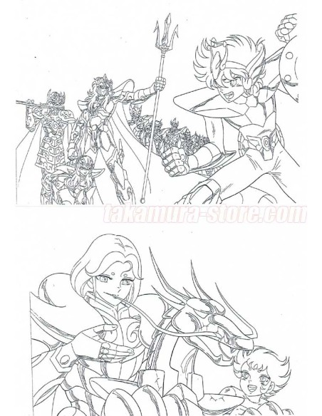 Setting Saint Seiya Araki/Himeno set 2