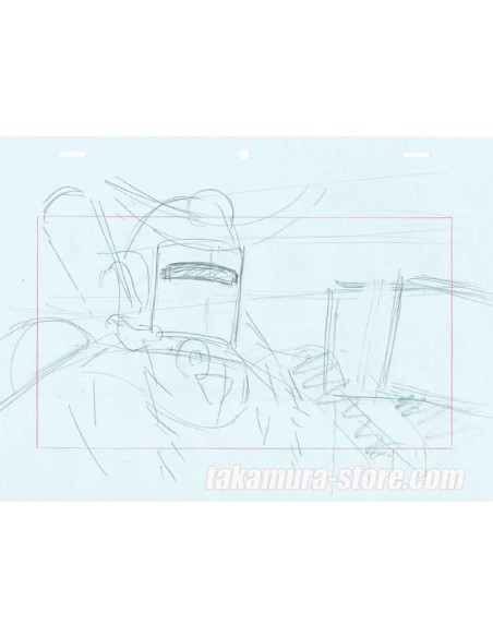 7 Samurais crayonné original