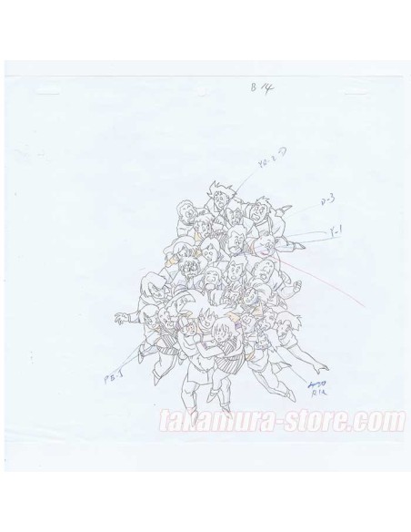 Dragon Ball Z original sketch