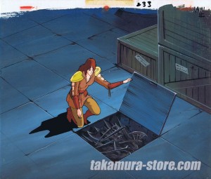 Hokuto no Ken anime cel