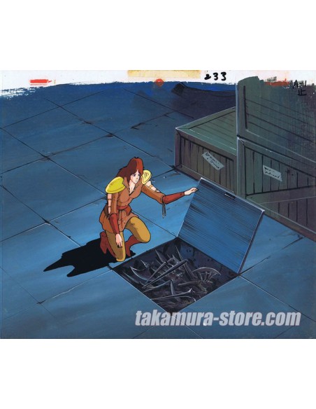 Hokuto no Ken anime cel