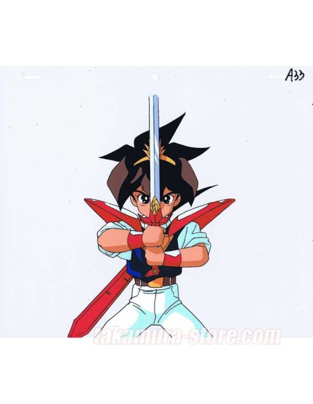 Spirit Hero Wataru anime cel