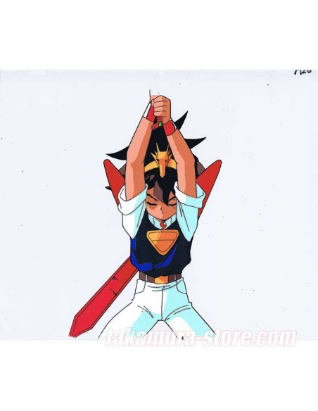 Spirit Hero Wataru anime cel