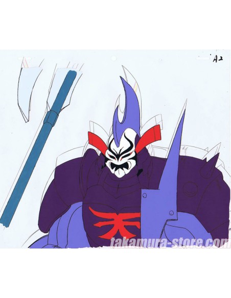 Yoroiden Samourai Troopers Anime cel