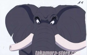 Jungle Emperor Leo anime cel