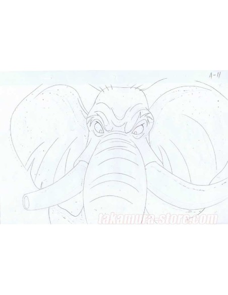 Jungle Emperor Leo anime cel