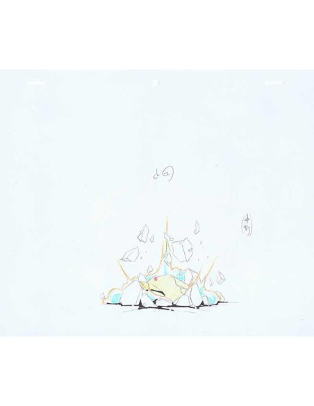 Machine Robo Chronos no Gyakushuu set of sketches