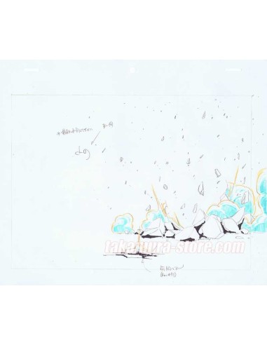 Machine Robo Chronos no Gyakushuu set of sketches