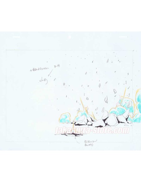 Machine Robo Chronos no Gyakushuu set of sketches