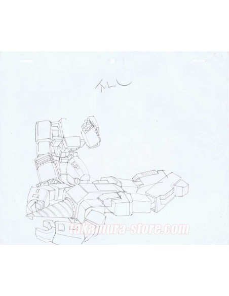 Machine Robo Chronos no Gyakushuu set of sketches
