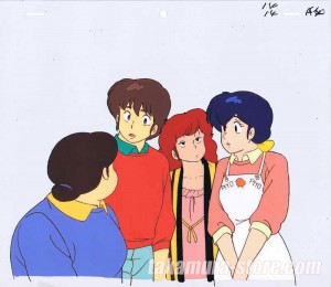 Maison Ikkoku anime cel