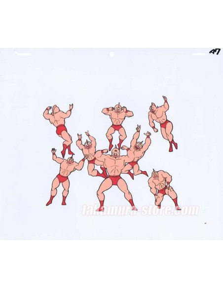 Muscle Man anime cel