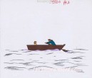 Treasure Island anime cel