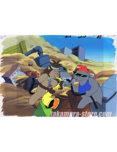 Heathcliff & the Catillac Cats anime cel  Heathcliff & the Catillac Cats anime cel