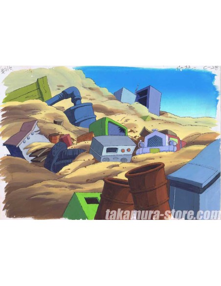 Heathcliff & the Catillac Cats anime cel  Heathcliff & the Catillac Cats anime cel