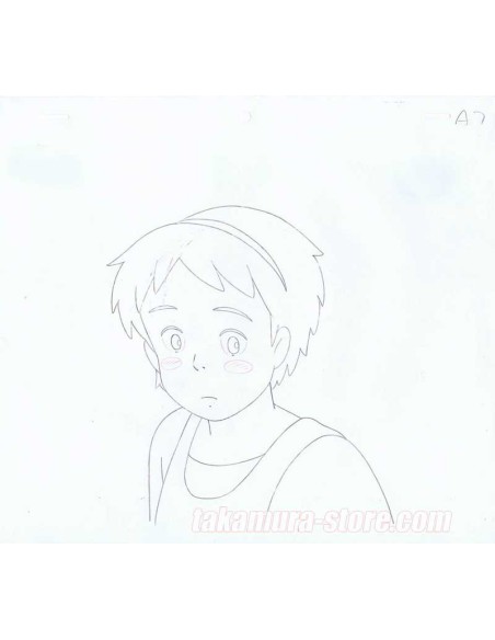 Petite bonne femme crayonné