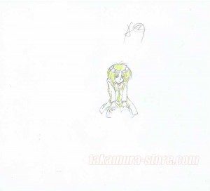 Battle Angel Gunnm original sketch