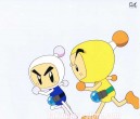 Bomber Man anime cel