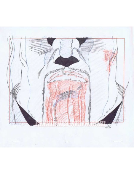 Hokuto no Ken set of 2 sketches