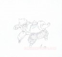 Dragon Ball Z crayonné original