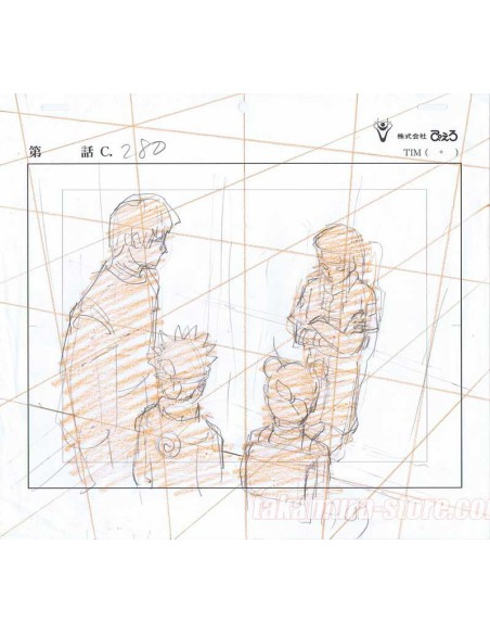 Naruto Original Drawing 