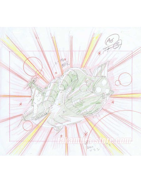 Muscle Man 1 set of original sketches